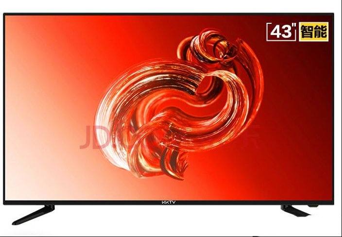 康佳KKTV-K43液晶电视红绿白跳动的检修思路