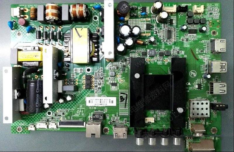 康佳LED55U60液晶电视黑屏的通病检修思路