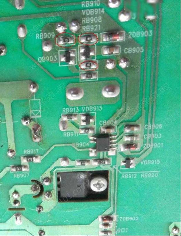 康佳42R5100液晶电视不开机的检修思路