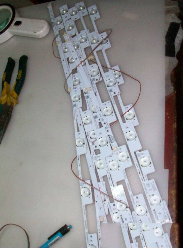 康佳LED48M2600B液晶电视背光灯珠更换注意事项