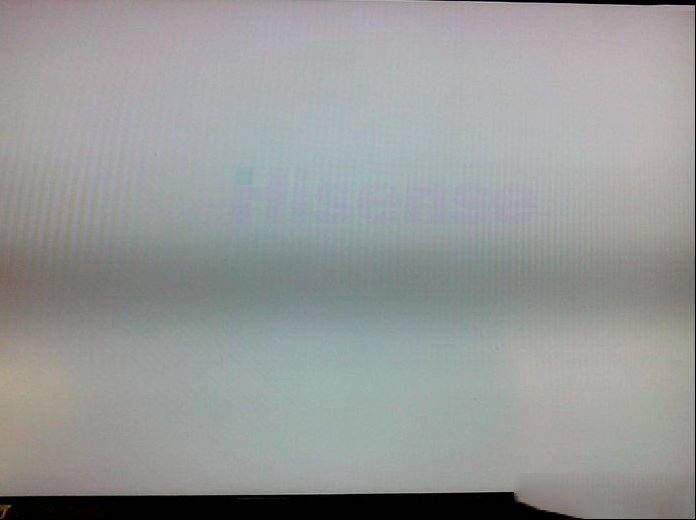 个人经验：海信LTM32V68CX液晶电视白屏且出现水平暗条