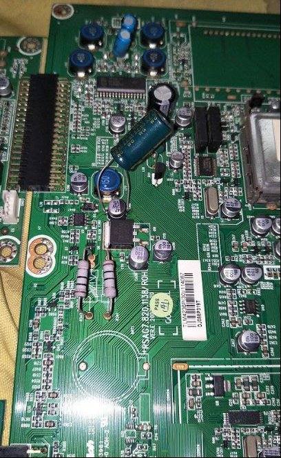海信TLM4236P液晶冷开机有图像无声音故障检修