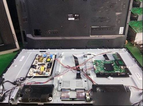 海信LED42EC650UN液晶电视热机状态下画面异常的处理