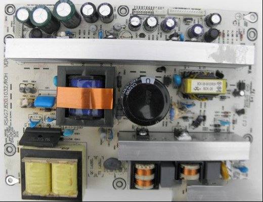 海信TLM32E58液晶二次开机后由红灯变蓝灯且无光无声
