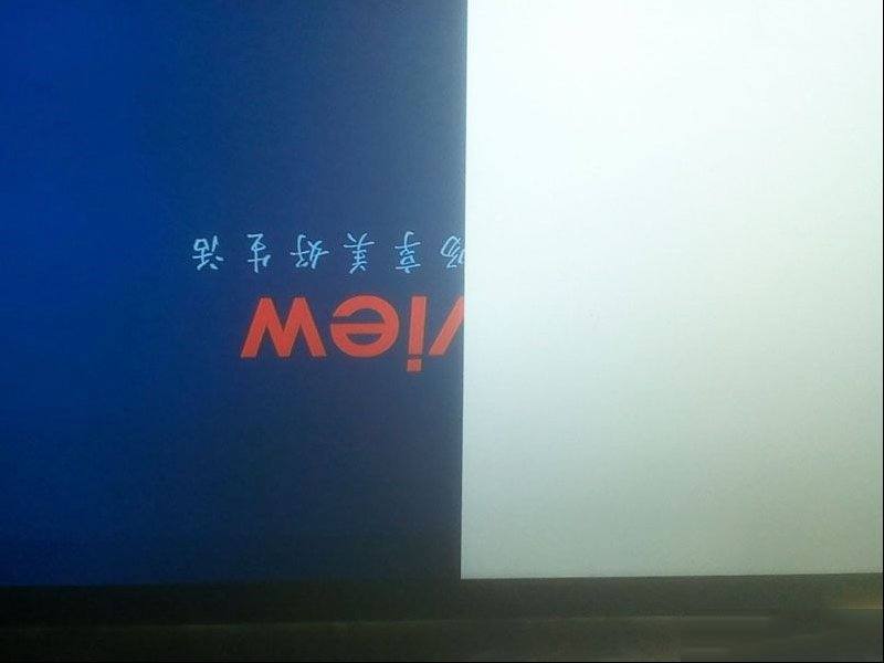 海信LED42D18GP液晶电视黑屏上方有8公分图像的修复