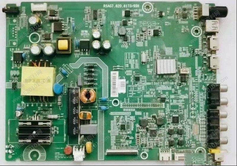 海信LED32EC210D指示灯绿灯亮但黑屏的检修思路