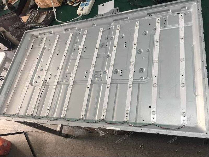 海信LED55K220液晶电视画面偏暗偏蓝的通病故障