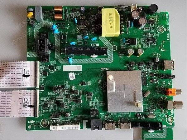 海信HZ43E35A液晶电视不开机的检修思路