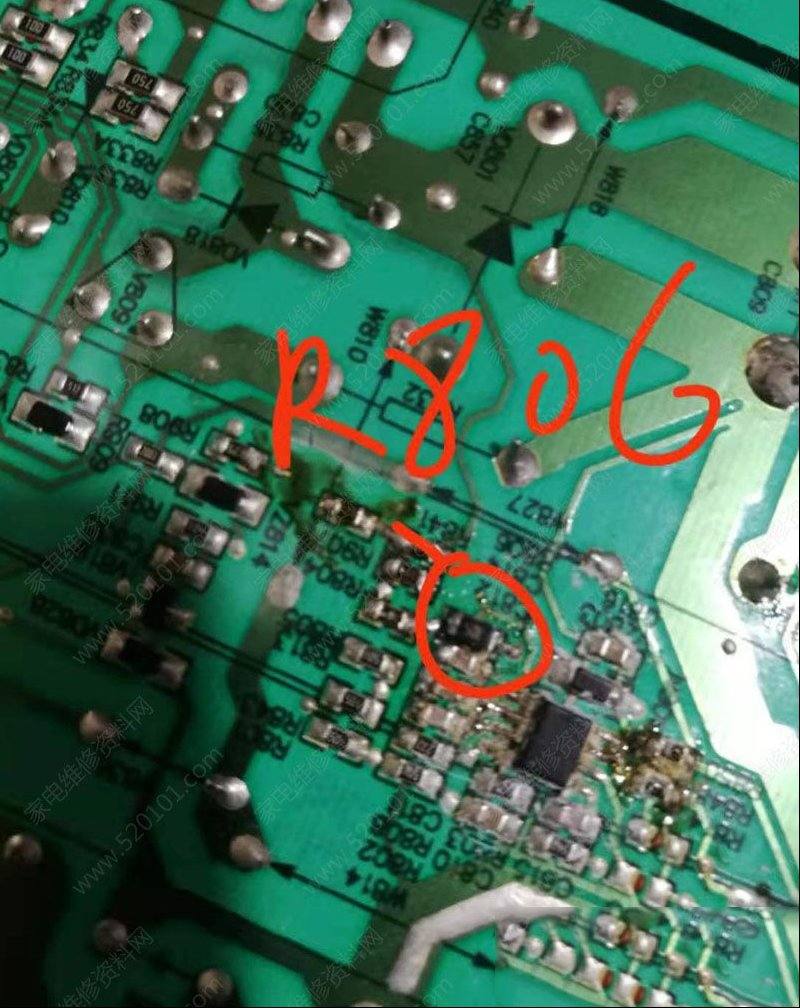 海信TLM4236P液晶电视热机状态下背光闪烁的检修思路
