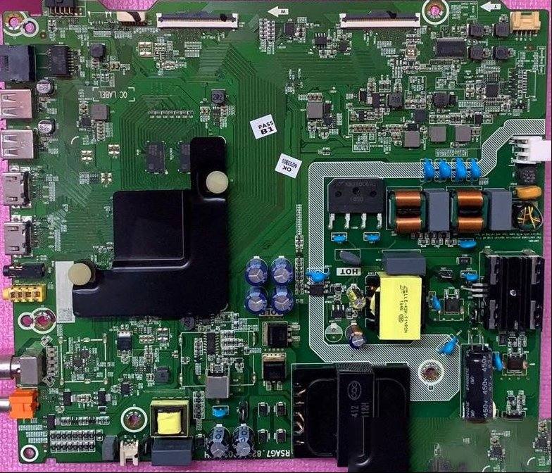 海信H55E3A液晶电视开机5分钟左右死机的检修思路