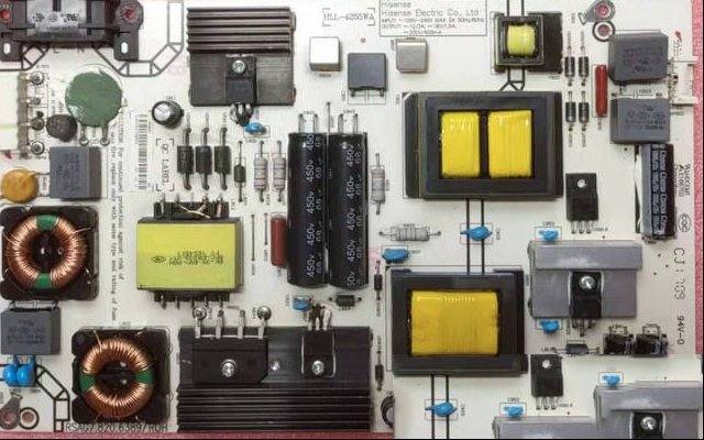 海信49EC520UA液晶电视屡烧背光二极管的故障技改维修