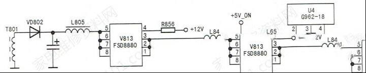 海信TLM32V86K液晶电视指示蓝灯亮不开机的检修思路