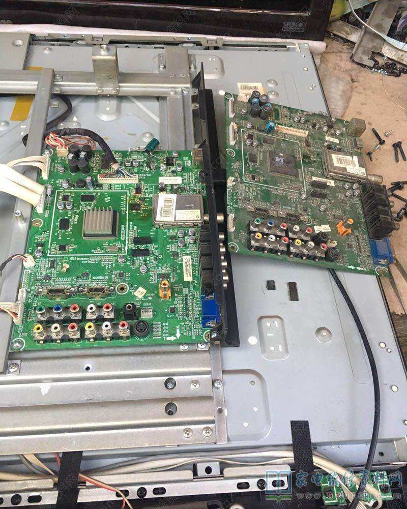 海信TLM42V68PKA液晶电视声音断断续续的检修思路