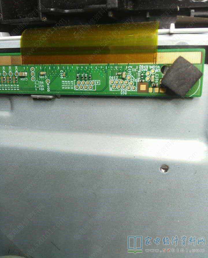 海信42寸液晶屏线短路故障的技改维修