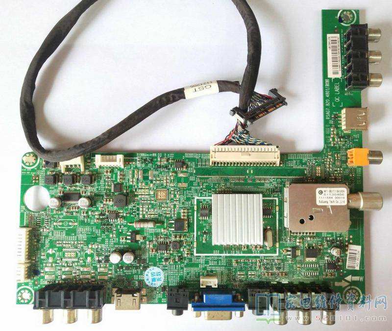 海信LED39K300J液晶电视开机卡死在LOGO处的检修思路