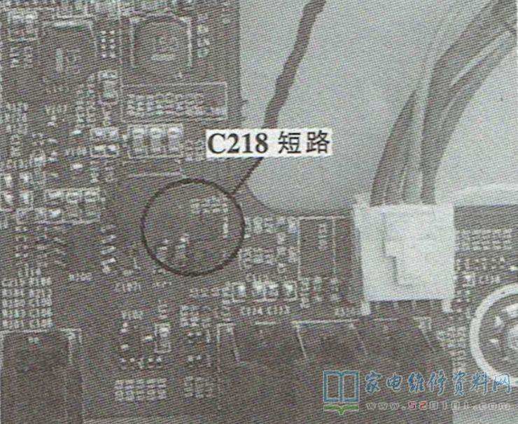 海信LED32C260JD液晶电视开机没有反应的通病检修思路