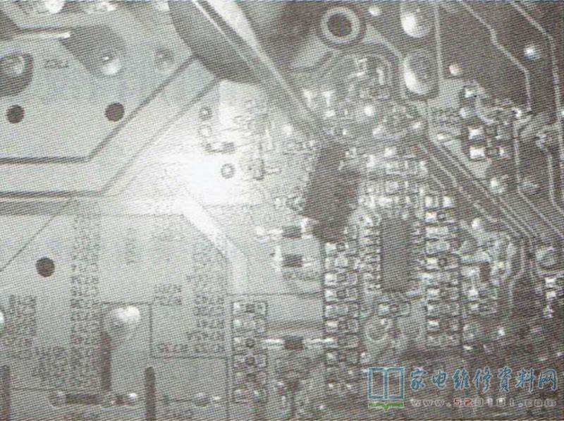 海信TLM32V66C液晶电视黑屏有声音的检修思路