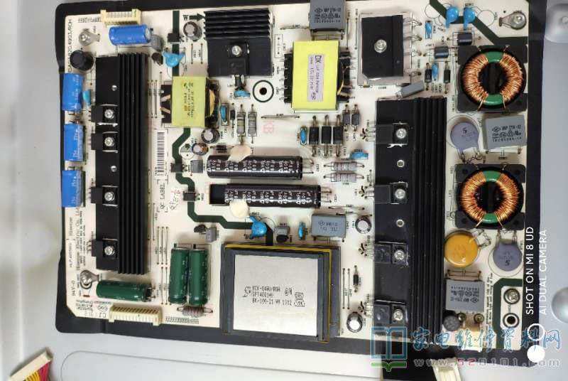 海信LED50K360X3D液晶电视黑屏的检修思路