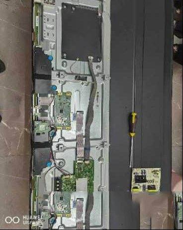海信HA55Z55液晶电视遥控开机蓝灯转红灯待机保护的维修