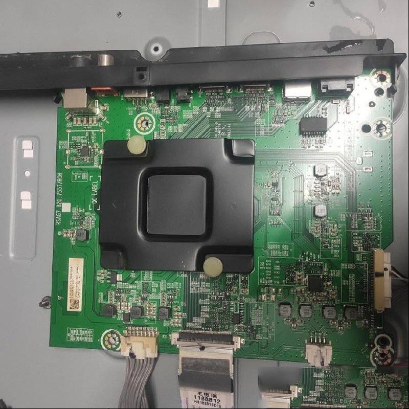 海信电视N3000U系列液晶7557的主板出现内存不足的故障维修