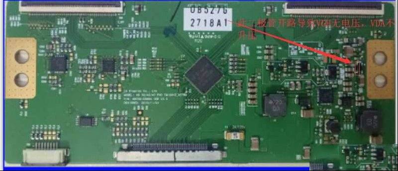 创维32E82RD液晶电视进水后黑屏检修思路