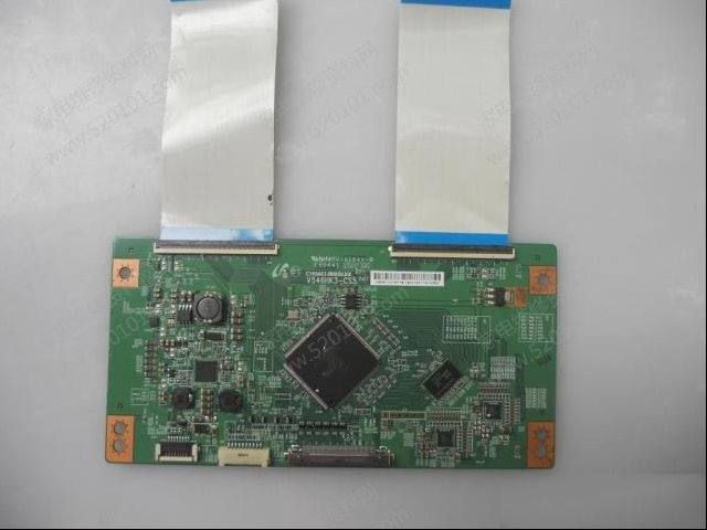 创维55E5液晶电视画面出现点状干扰的检修思路