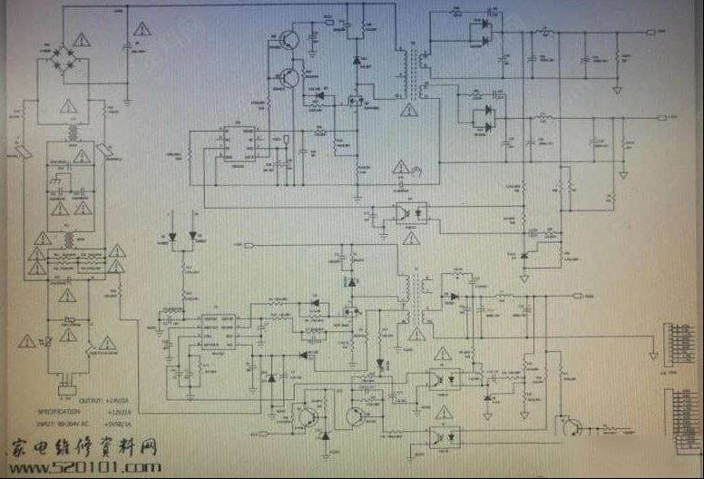 创维26E61HR液晶电视不开机的检修思路