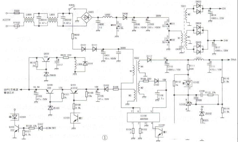 创维32E81RA液晶电视副开关电源工作原理与维修