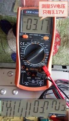创维42E60HR液晶电视冷机开机后频繁重启的维修