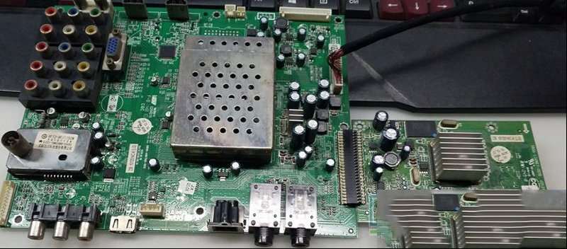 创维42K05HR液晶电视指示灯亮但不开机的检修思路