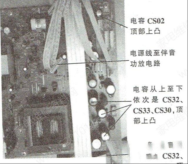 创维47L28RM-F液晶电视无声音的检修思路