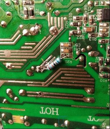 海尔LU37R3A液晶电视经常无法开机检修