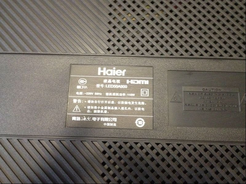 海尔LED50A900液晶电视背光保护修复过程