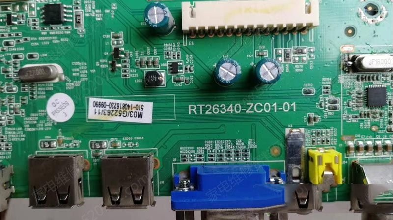 海尔LE40A3000液晶电视无法开机的检修思路