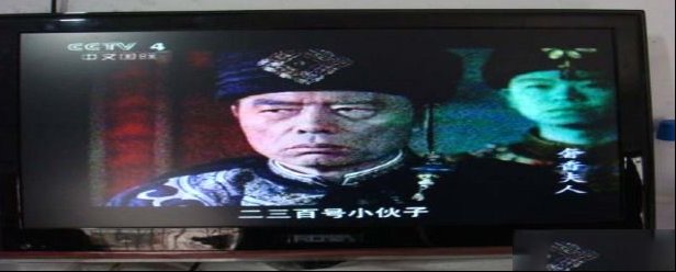 TCL乐华LCD24P08液晶开机后图像右半部偏色（图）