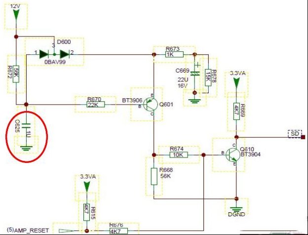 TCL L32F3300B液晶（MS81L机芯）热机无声（图）