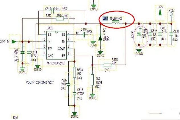 TCL L42M90液晶电视（MS19C机芯）不定时花屏（图）