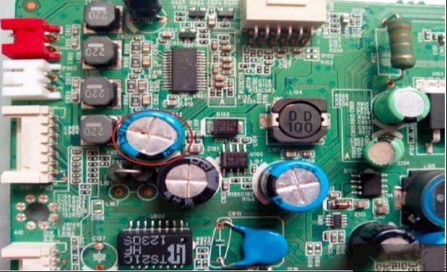TCL L42F1300-3D电视（MS28L机芯）大音量时伴音失真（图）
