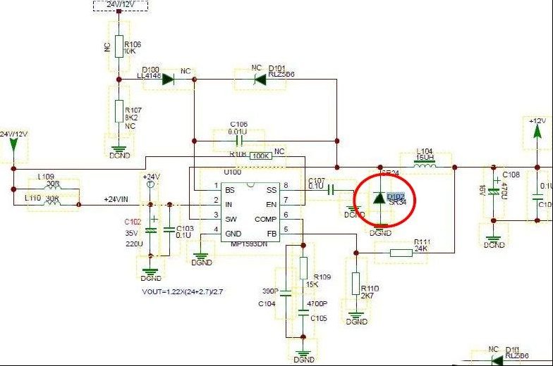 TCL L42E5200BE液晶电视（MS28机芯）不开机（图）