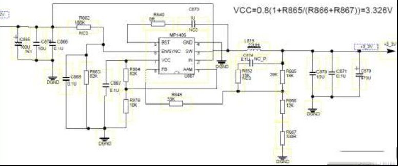 TCL LED32C500液晶（MS82D机芯）不开机（图）