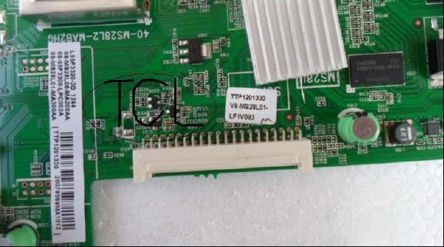 TCL液晶电视MS28L机芯主板两种不同的软件的注意事项（图）