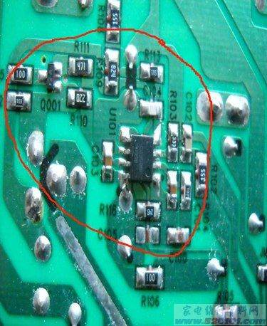 TCL 电源板TV3206-ZC02-01 不开机故障