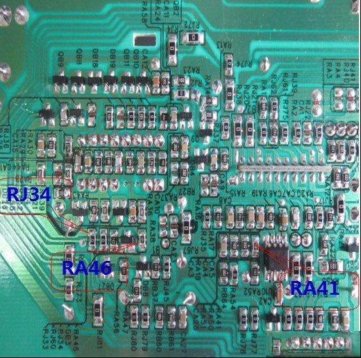 TCL L32C12液晶电视（ODM康冠机芯）冷机开机不启动