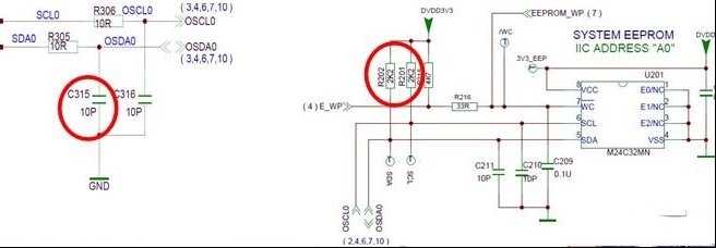 TCL MT01C机芯液晶死机、花屏等故障（图）