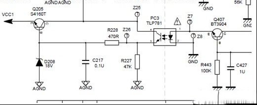 TCL L43E5000-3D彩电灯亮不开机（图）