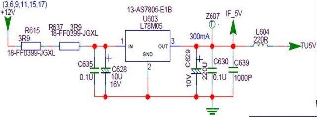 TCL L32P11BDEG(MS48IS机芯)彩电TV无台（图）