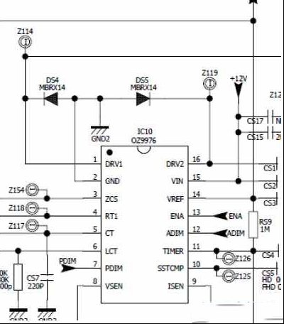 TCL  C37E320B液晶(MS81机芯)三无灯亮（图）