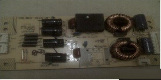 TCL L55F3320-3D电视（MS28L机芯）屏右边背光暗（图）