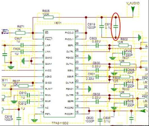 TCL L40P60FBD液晶（MS81机芯）三无灯亮（图）