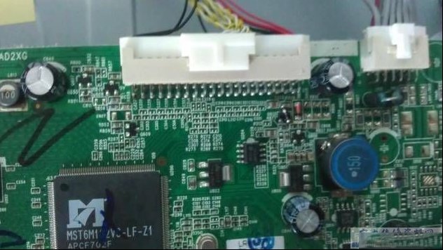 TCL LED32C600/L32M90液晶（MS82机芯）不定时灰屏，但背光亮（图）